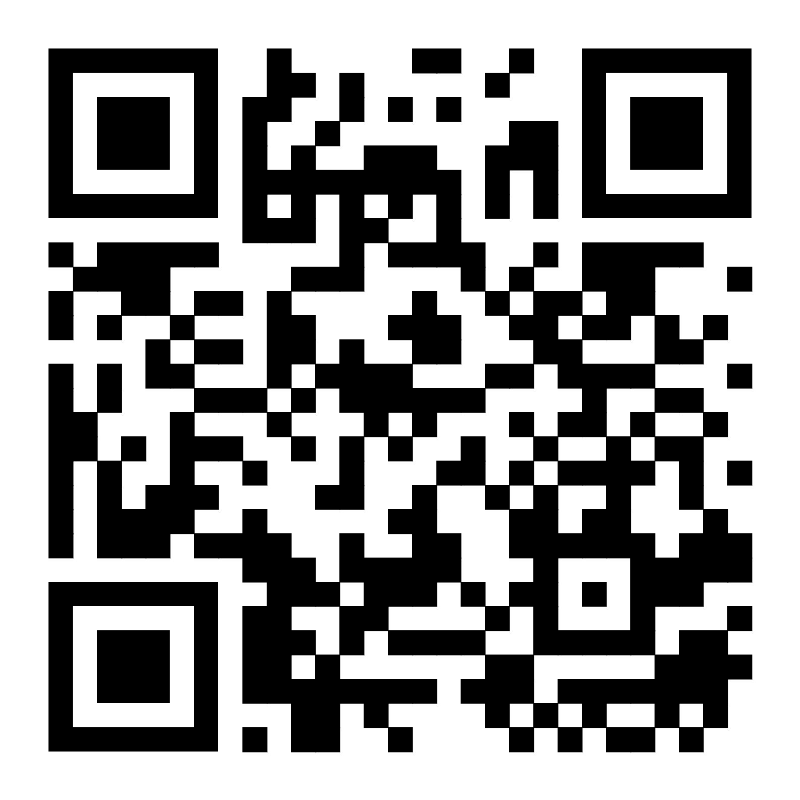 QR kód pro registraci dobrovolníků na sázení ovocných stromů